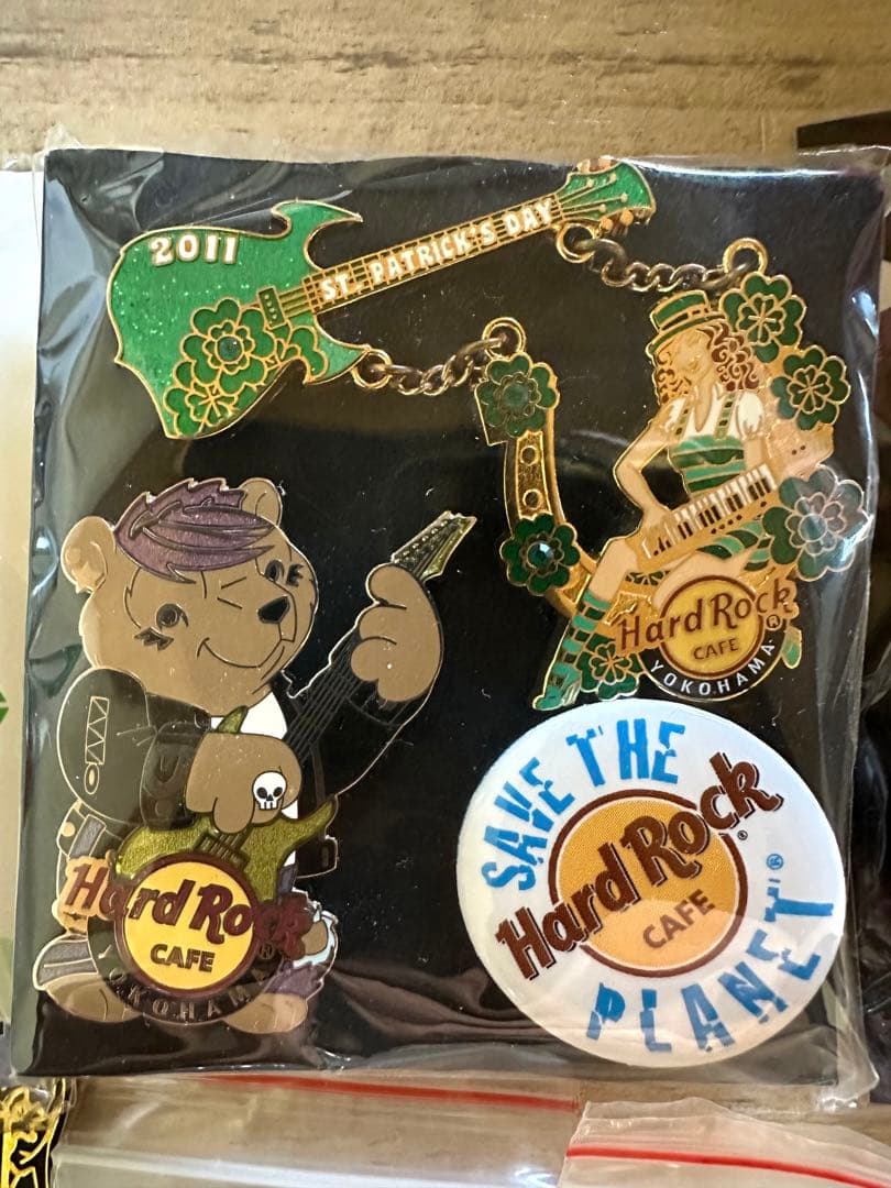 Heard Rock cafe 限定ピンズセット　2011年物