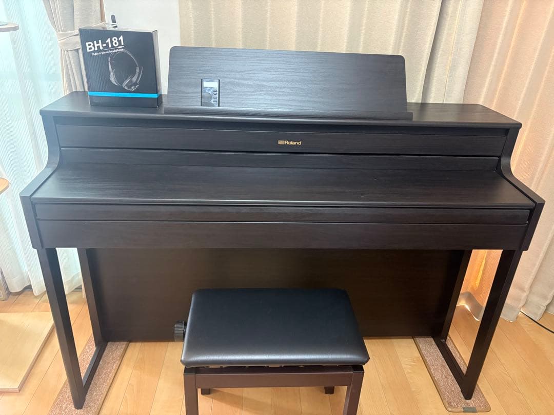 Roland HP 704 デジタルピアノ ダークウッド