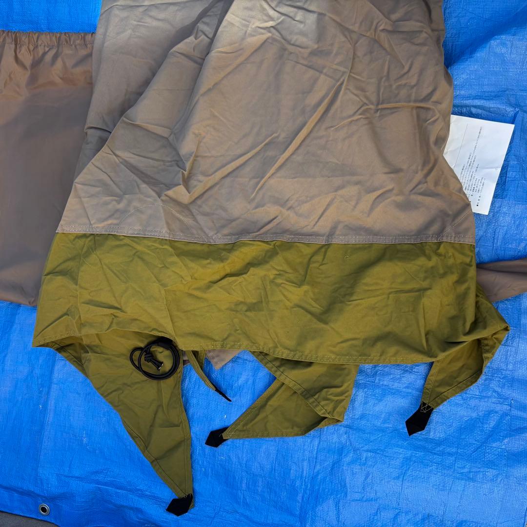 美品　tent-Mark ENMAKU NO ZENMAKU 炎幕の前幕