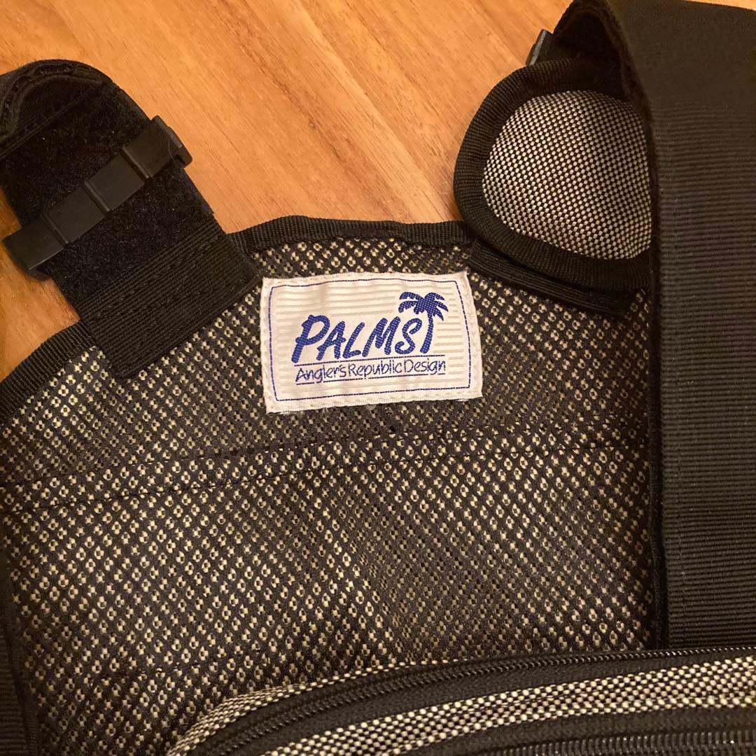 美品 PALMS パームス フィッシングベスト 使用感無し
