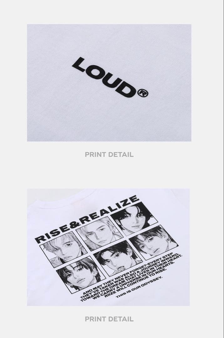 ま*）様 2025 RIIZE [RIIZING LOUD] Tシャツ　MD