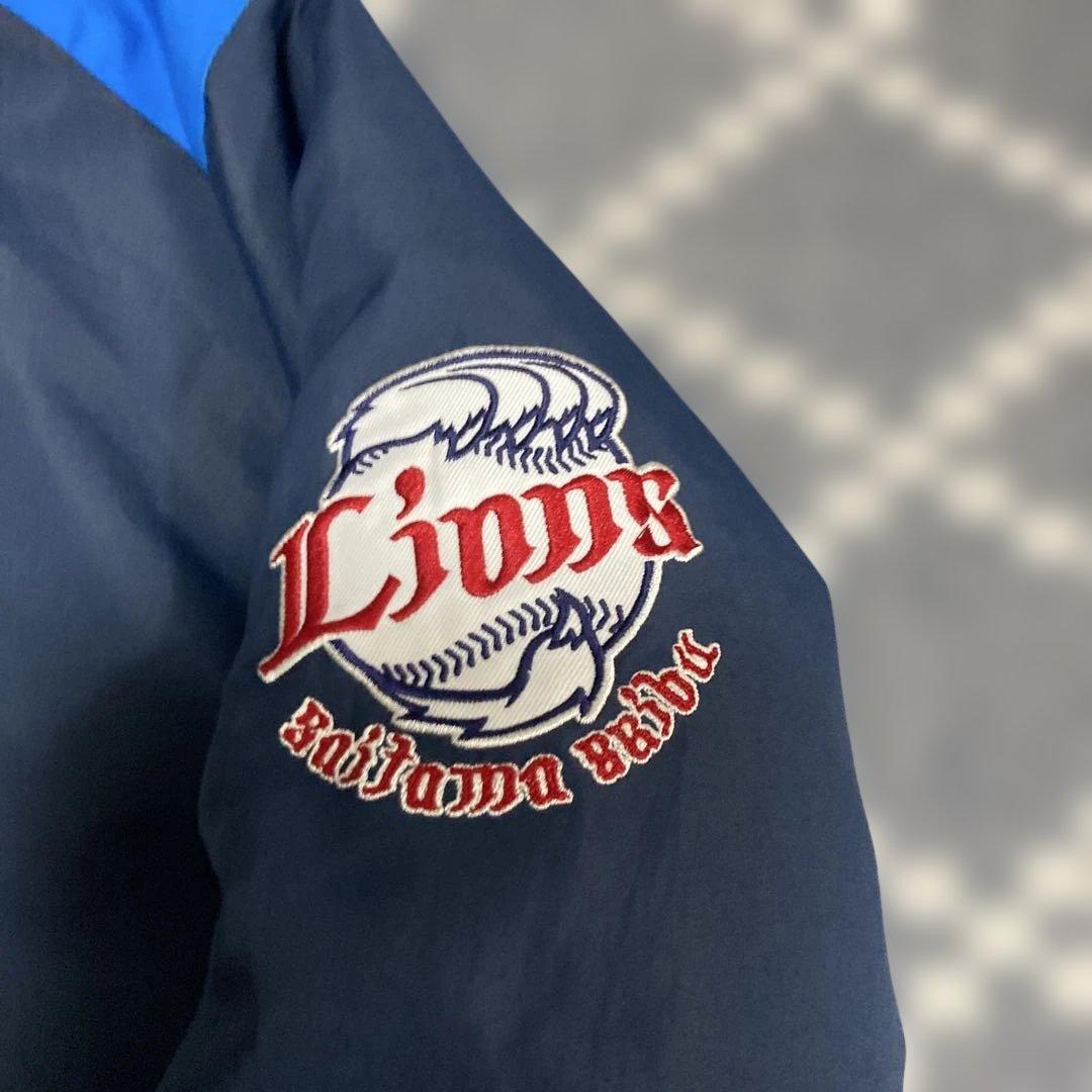 Lions Majestic Athletic ジャケット Lサイズ　グラコン