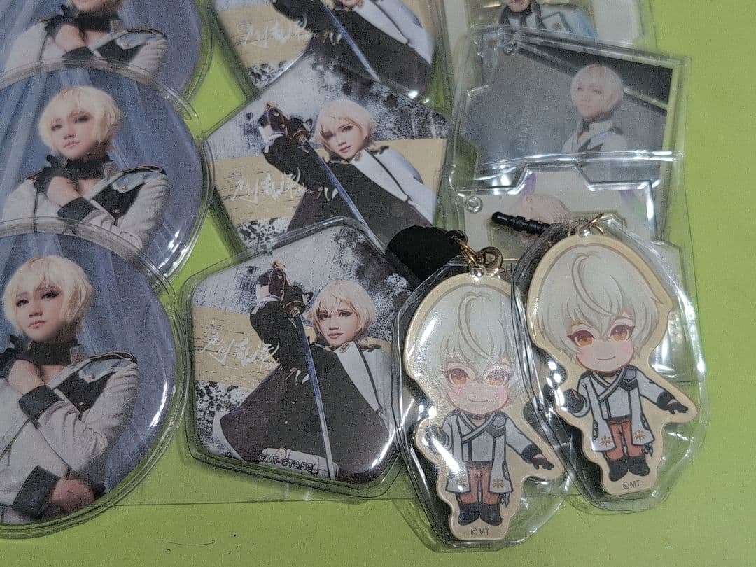 髭切 刀ミュ ミュージカル刀剣乱舞 缶バッジセット