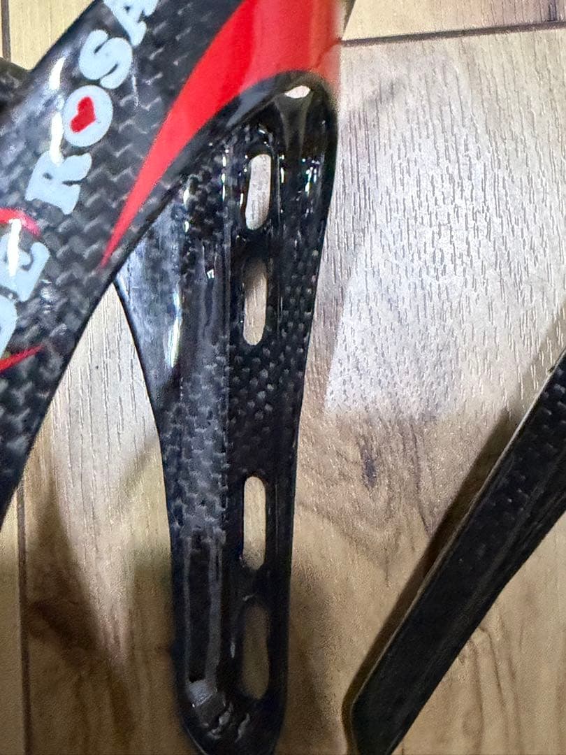 DEROSA 旧ロゴ　ELITE ボトルケージ カーボン2個セット