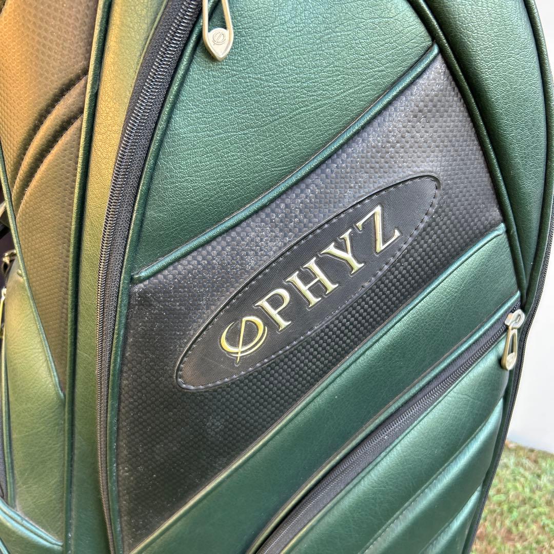 PHYZ ファイズ キャディーバッグ ゴルフバッグ ツアーステージ グリーン