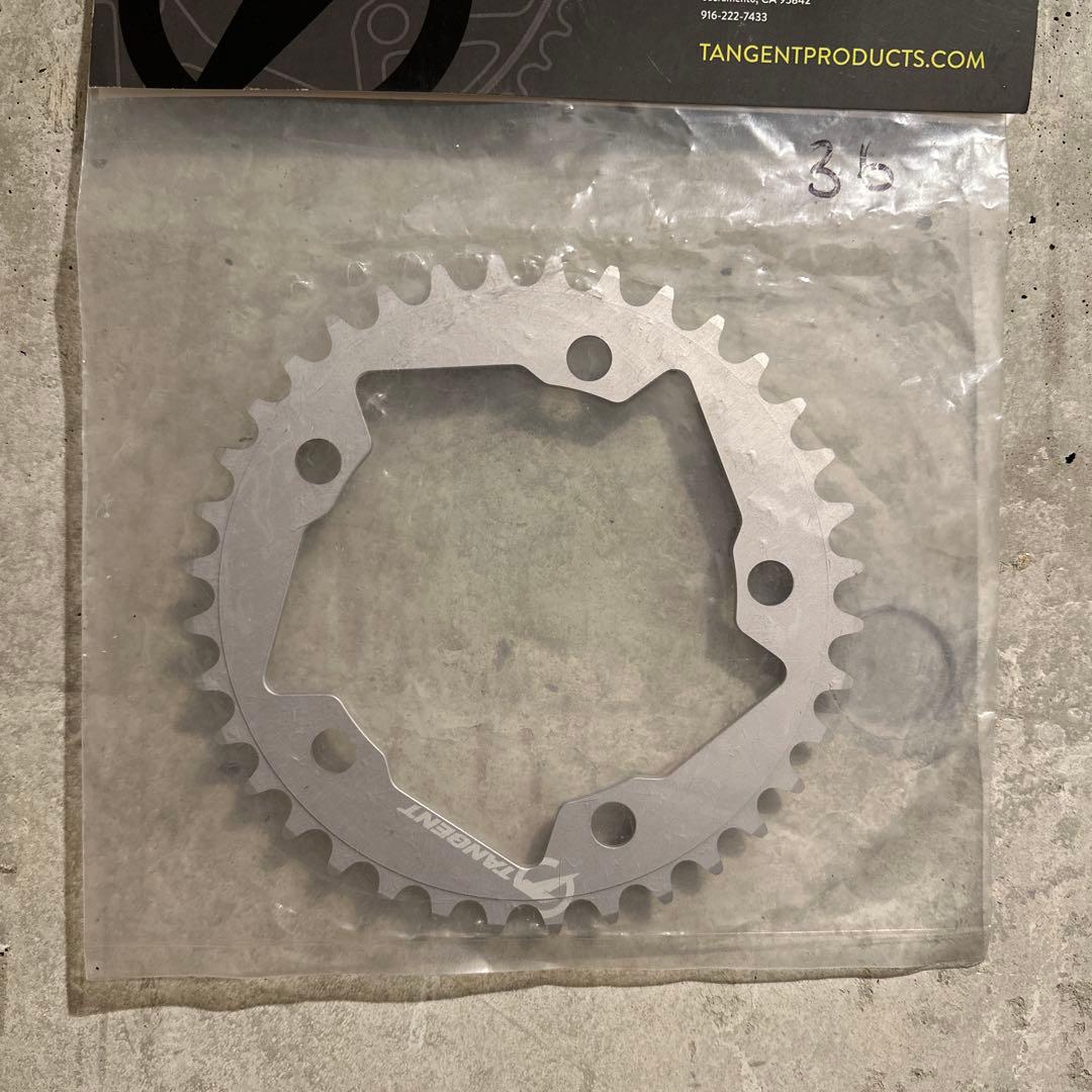 bmx レーシング　レーサー　レース　チェーンリング　36t 5ボルト