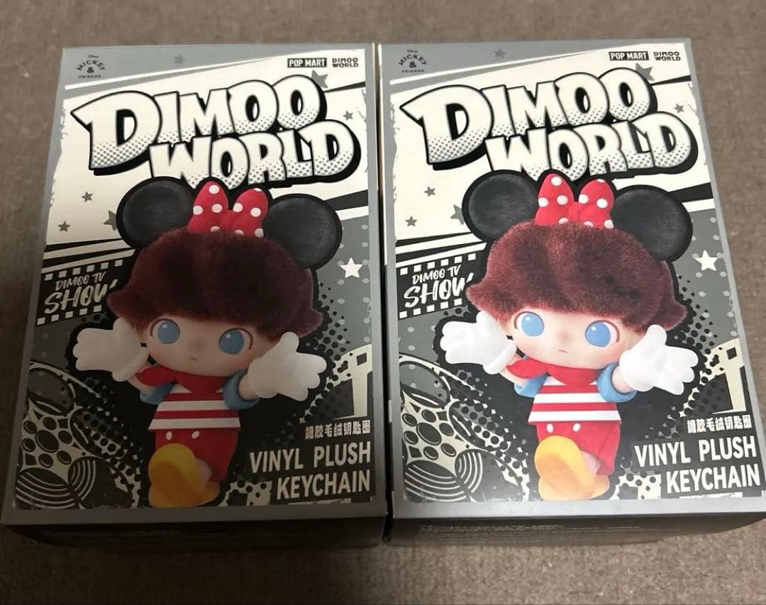 新品未開封　DIMOO WORLD シークレット　ミニー セット