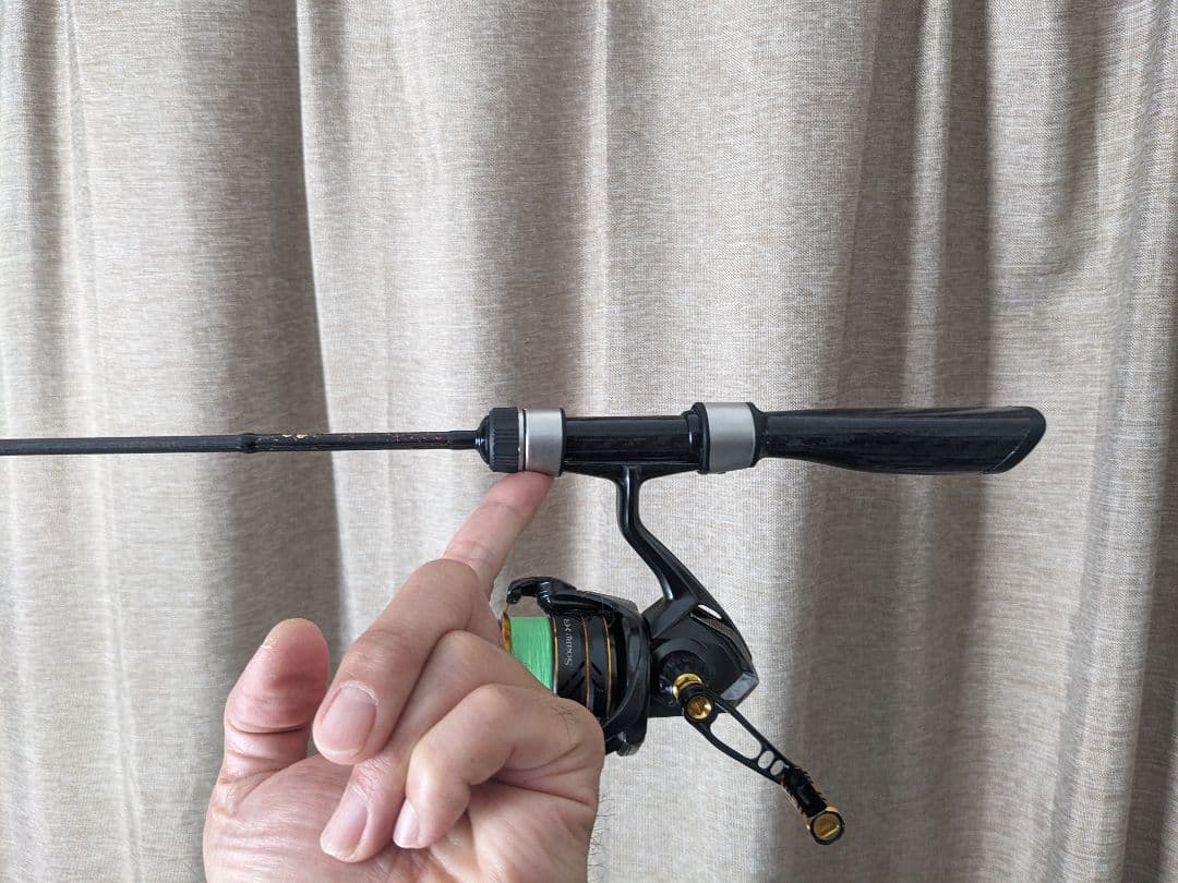 チタンティップ　アジングロッド　Ajimaricam 52XUL