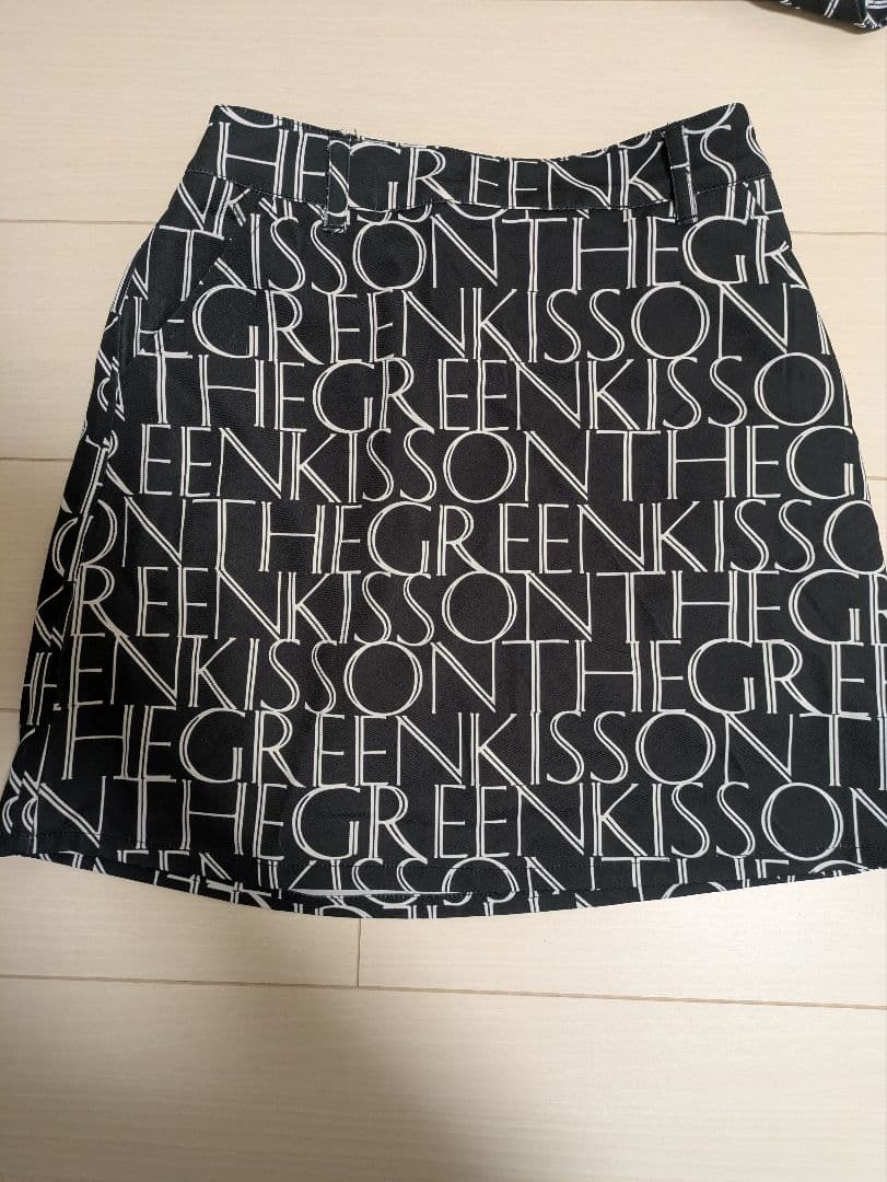 THE GREEN KISS ロゴポロシャツ＆スカートセット