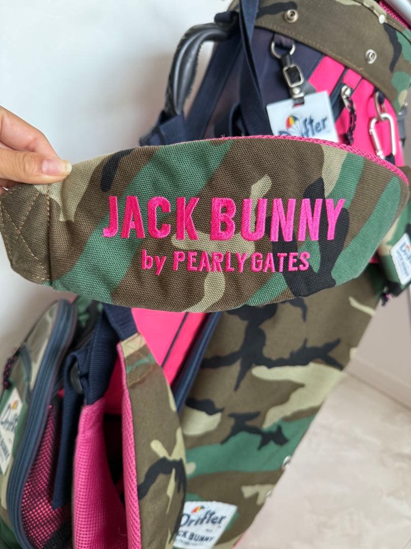 Jack Bunny!! ジャックバニー Drifter キャディバッグ 迷彩