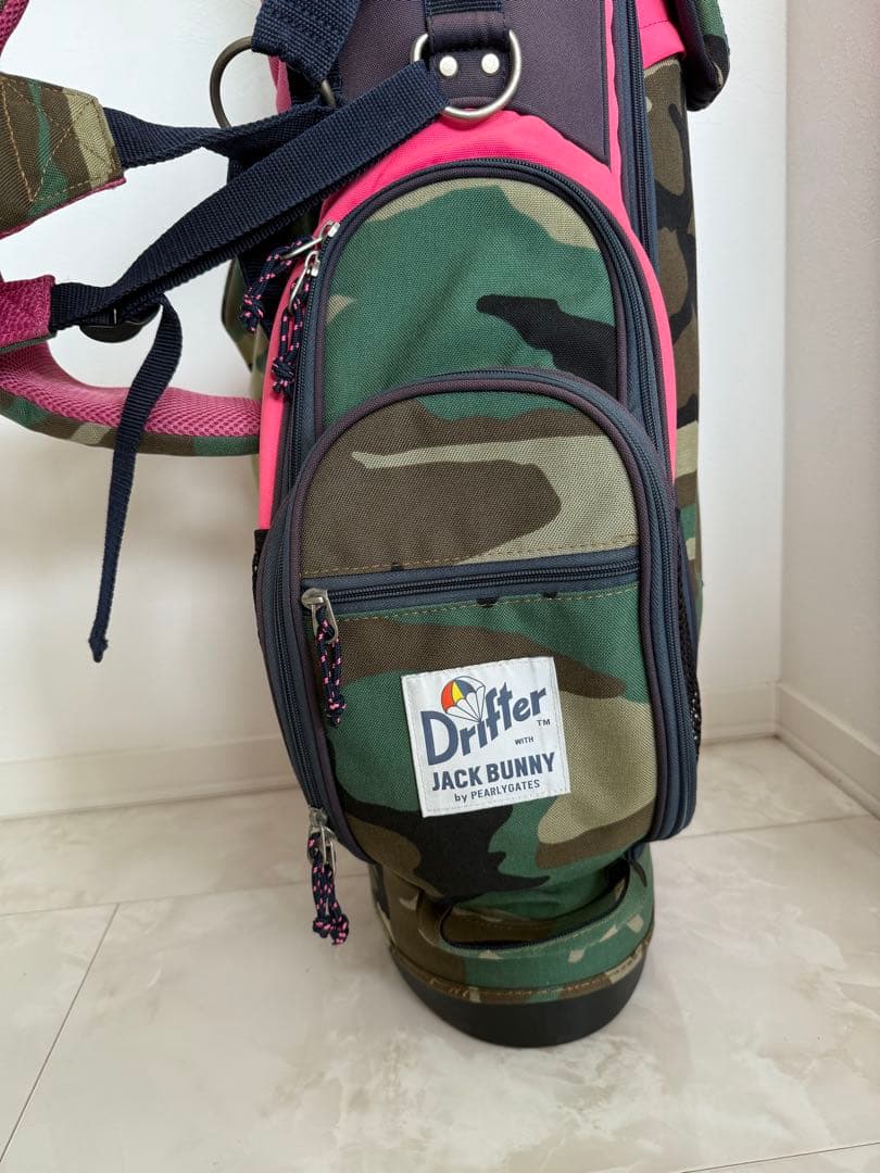 Jack Bunny!! ジャックバニー Drifter キャディバッグ 迷彩