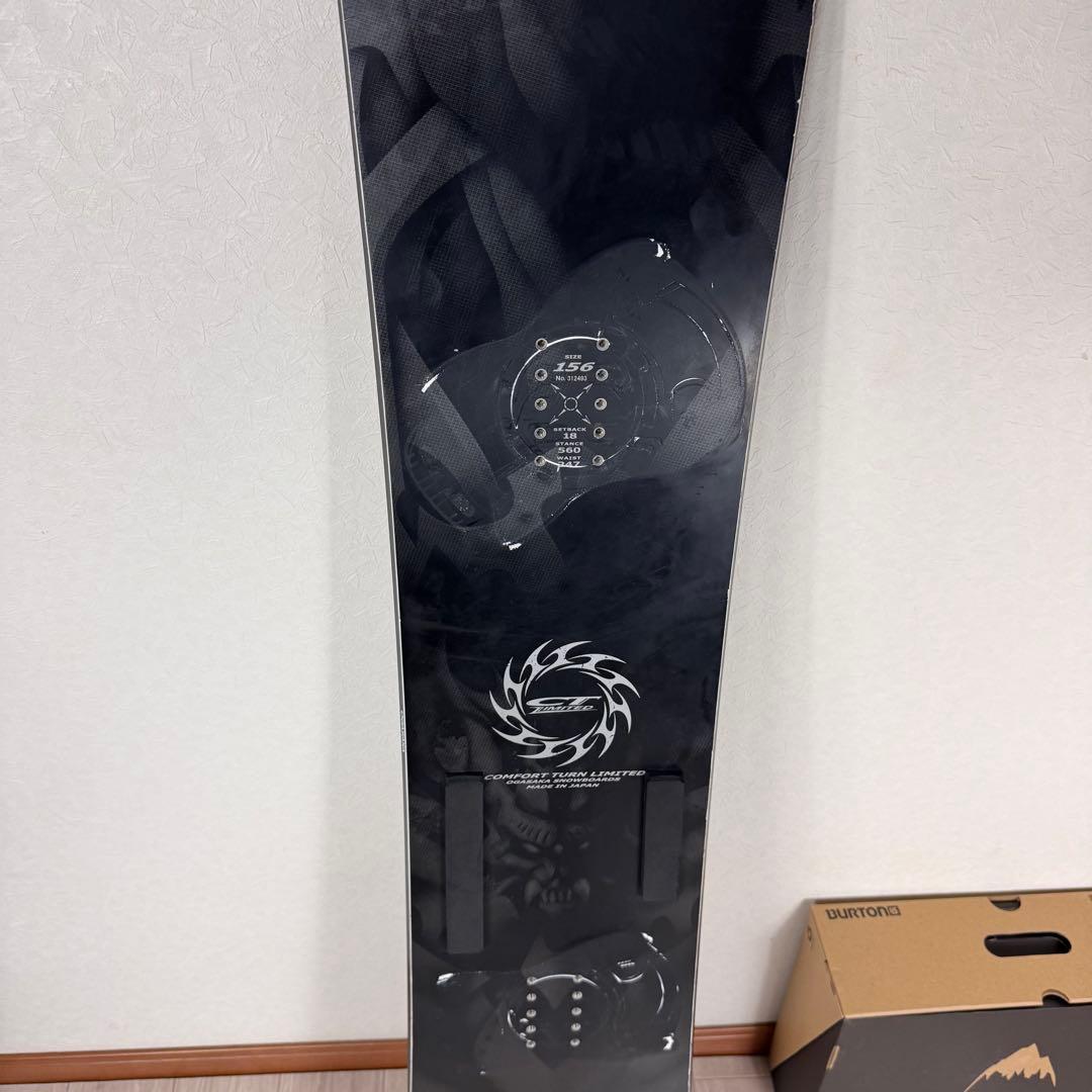 OGASAKA CT LIMITED 156cm 国産スノーボード