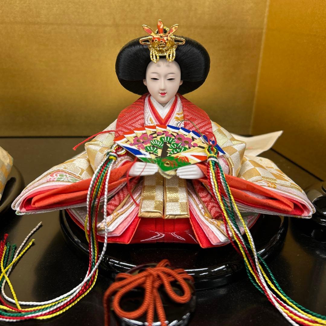 雛人形セット 男雛 女雛 伝統的