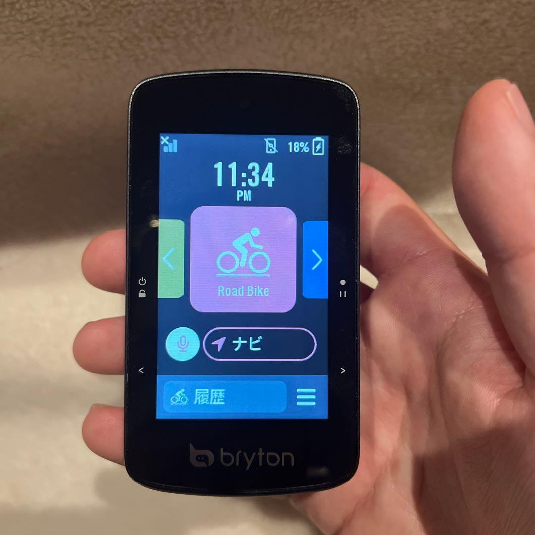 Bryton Rider 750 SE GPS サイクルコンピューター本体
