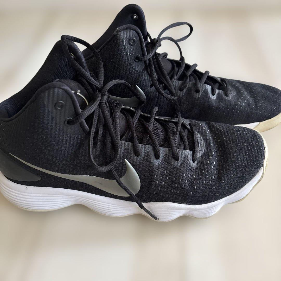 Nike ハイパーダンク　バスケットボールシューズ ブラック/シルバー28cm