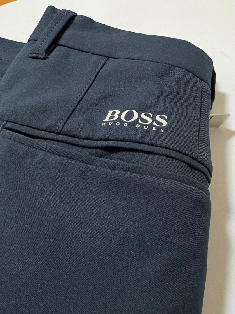 HUGO BOSSゴルフパンツ S／44 28R W78cm 美品