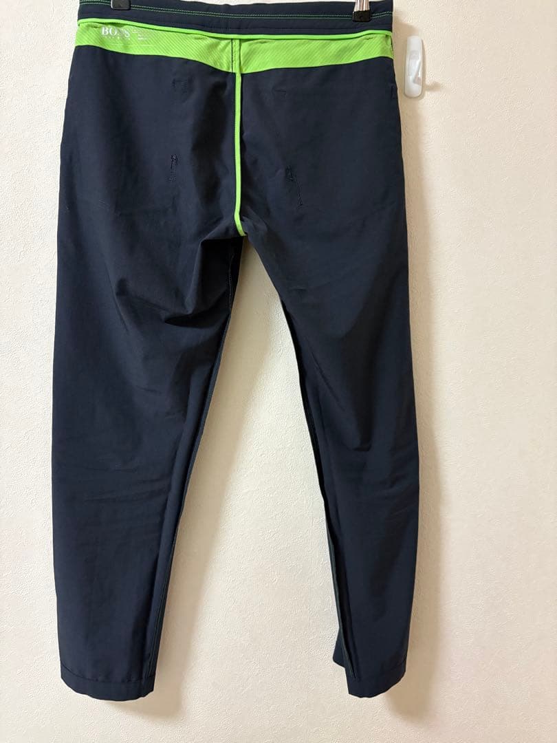 HUGO BOSSゴルフパンツ S／44 28R W78cm 美品