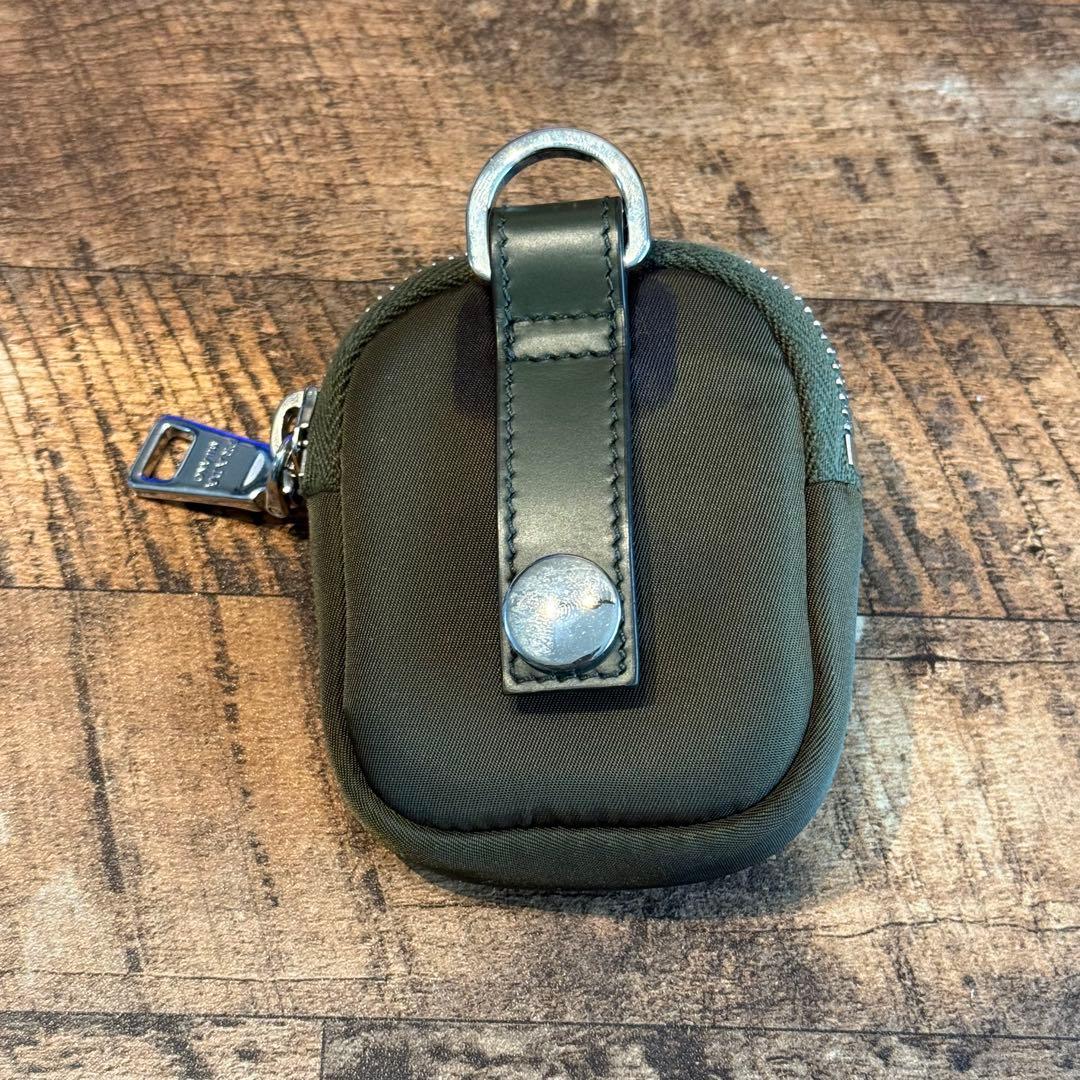 PRADA プラダ モノリス コンバットブーツ Re-Nylon カーキ　ポーチ