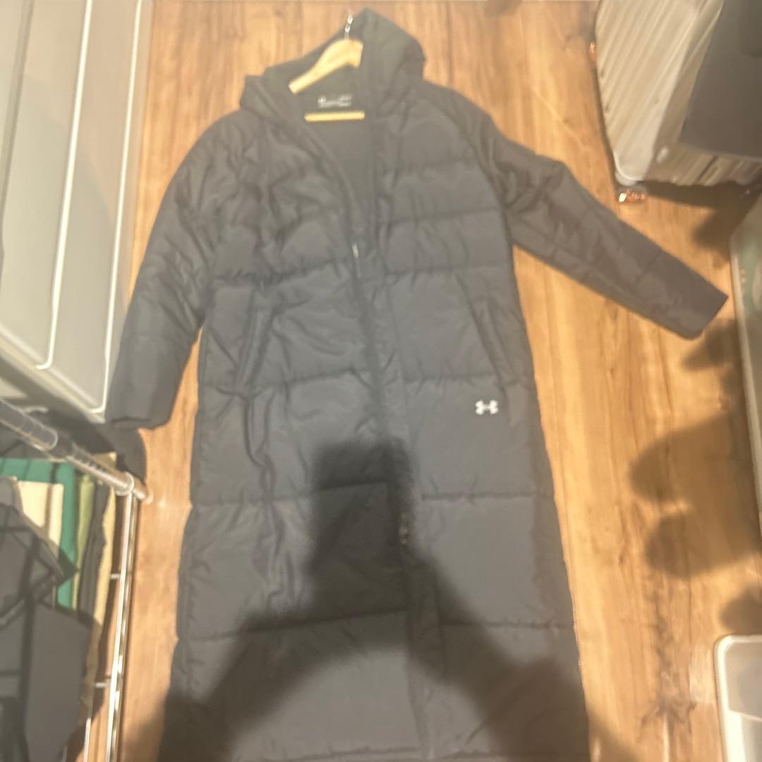 UNDER ARMOR ベンチコート 黒