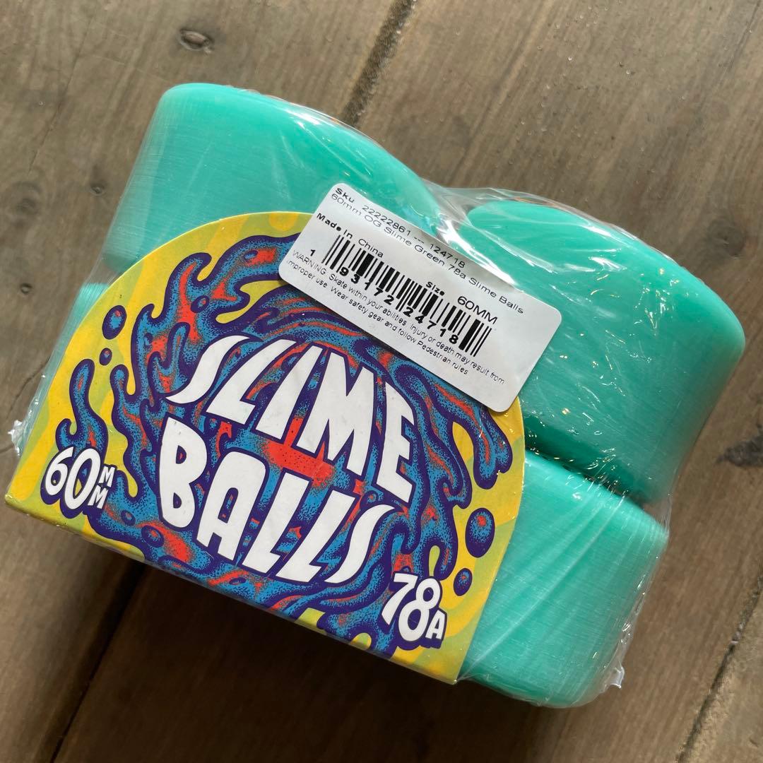 Slime Balls 60mm 78A スケートボードウィール8800円