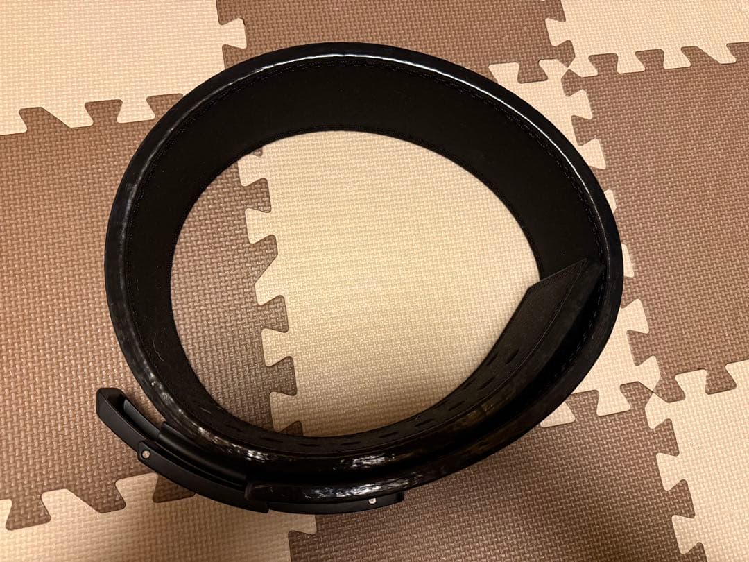 パワーベルトレバーアクションワンタッチ可変式13mm極厚ハード仕上げ サイズL