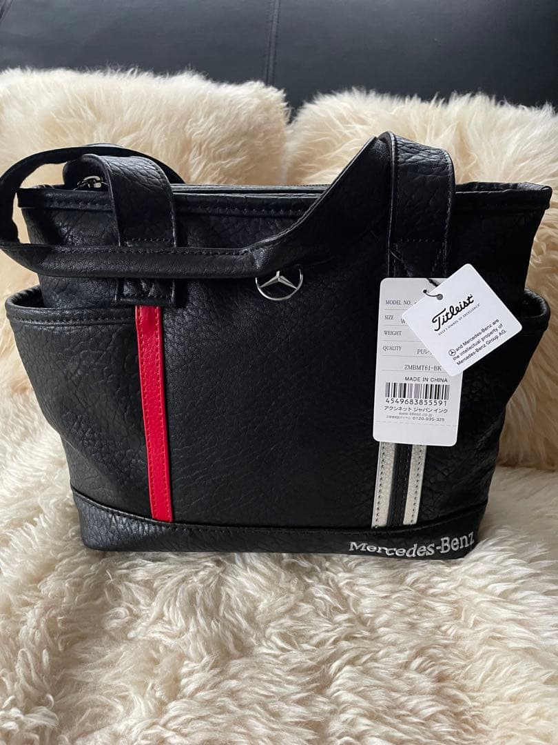新品⭐︎Mercedes-Benz x Titleist トートバッグ⭐︎ブラック