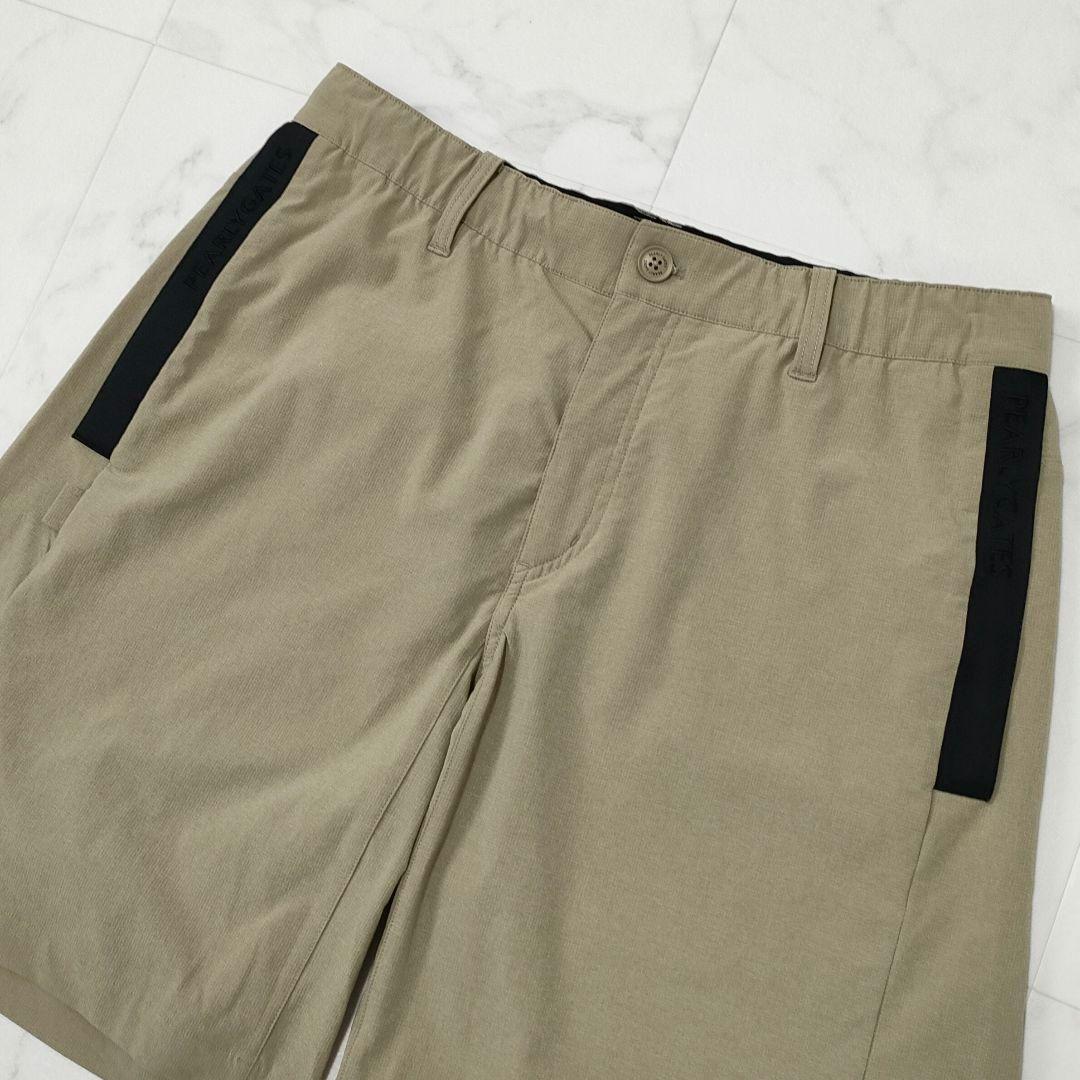 パーリーゲイツ　ストレッチ　リップショートパンツ　近年モデル　ベージュ　サイズ5