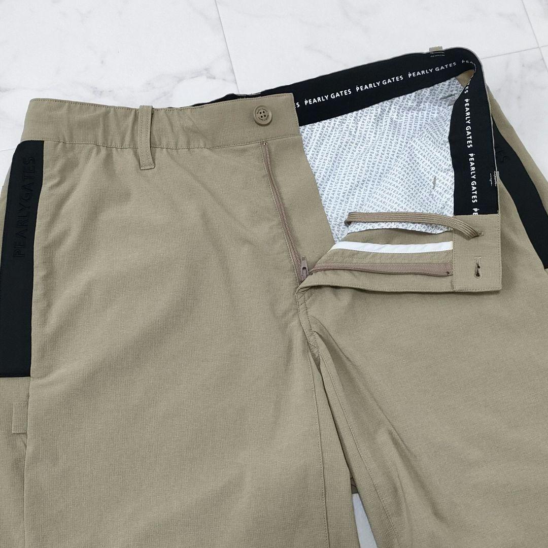 パーリーゲイツ　ストレッチ　リップショートパンツ　近年モデル　ベージュ　サイズ5