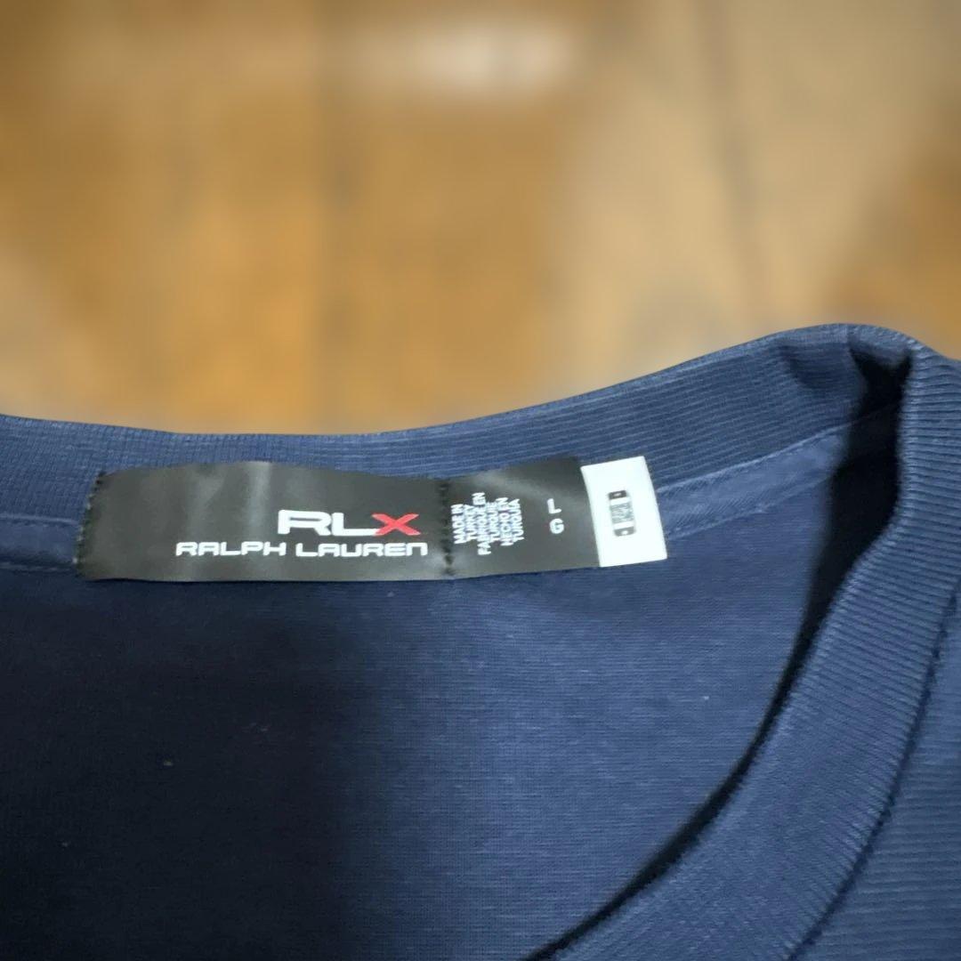 RLX トレーナー Lサイズ ネイビー　ラルフローレン