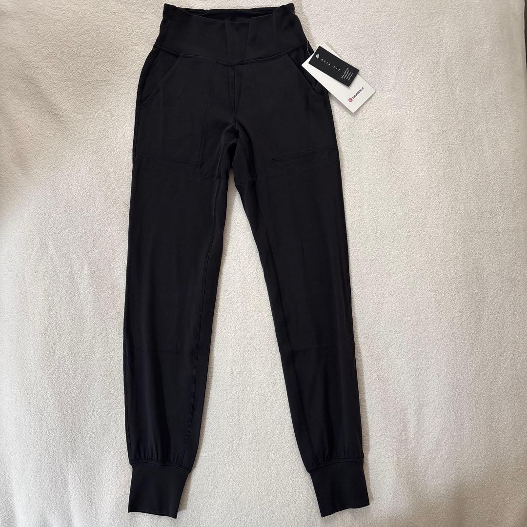 新品未使用 lululemon ルルレモン ハイライズジョガー S 黒