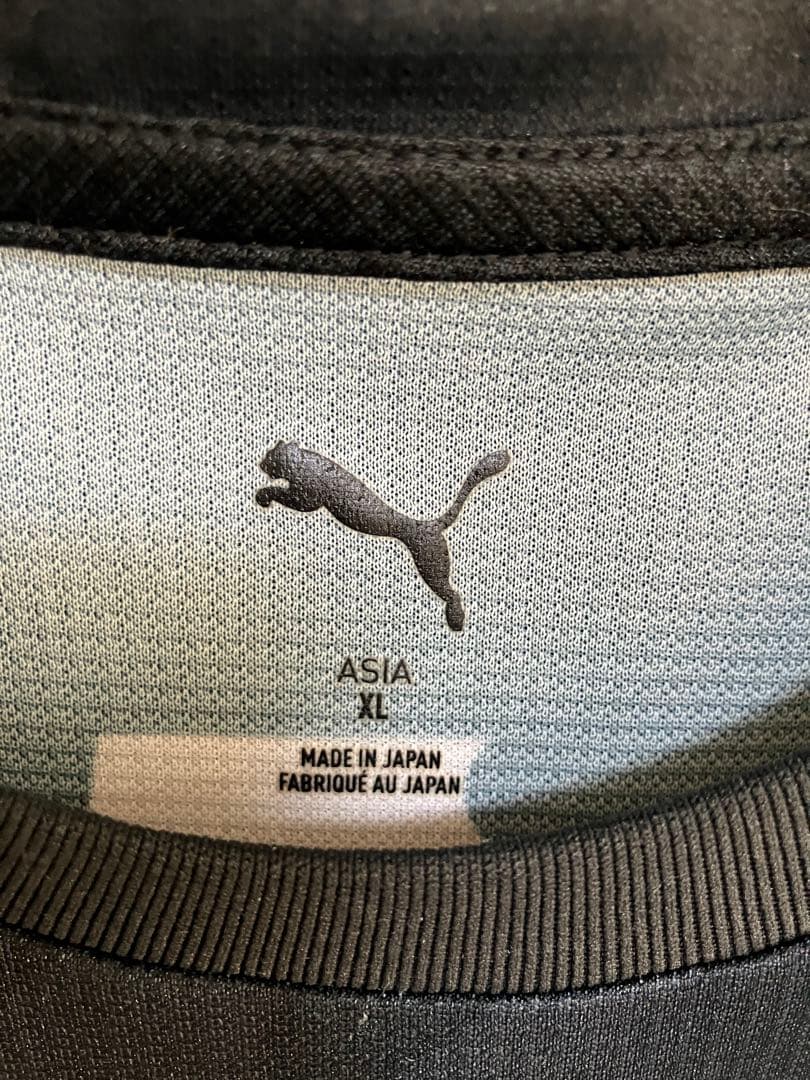 Puma 清水エスパルス 黒シャツ IAI