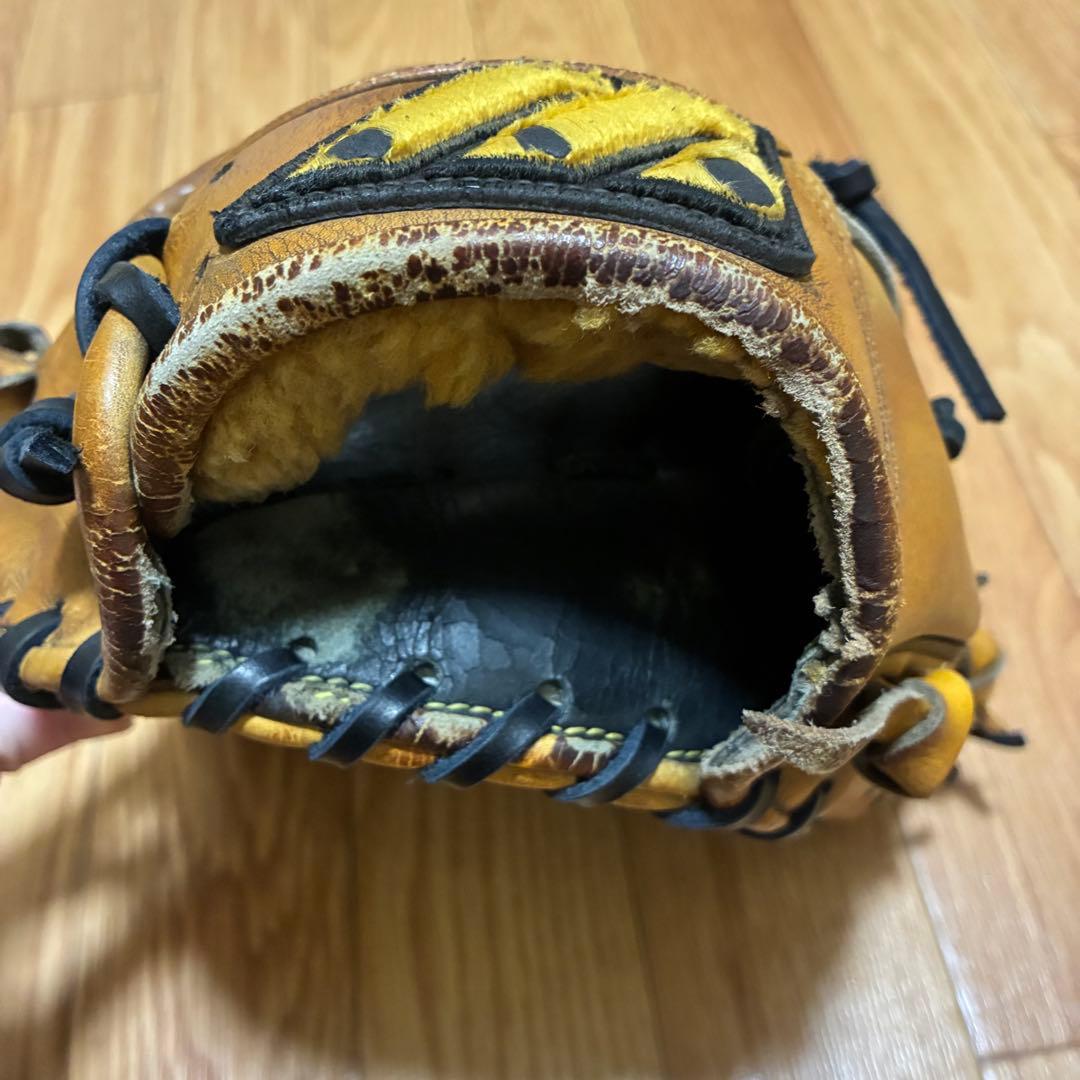 ミズノプロ 内野 ビッグm 硬式野球グローブ ノースヨーロピアンキップ