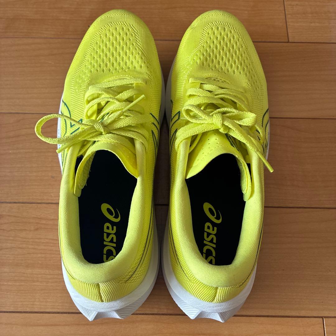 asics エボライドスピード3 26.0cm ワイド イエロー