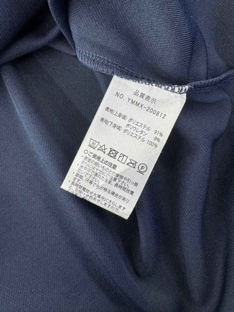 ムータ　新品未使用　タグ付き　メンズ ゴルフ シャツ ベージュ ネイビー