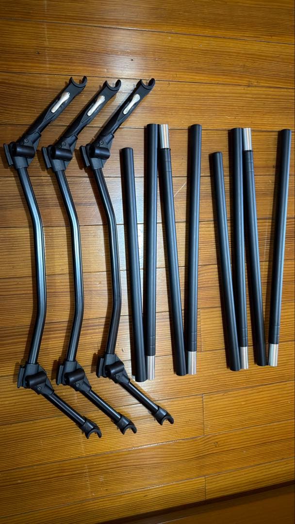 美品コットワンコンバーチブルと新品コットレッグ　ヘリノックスブラックアウト