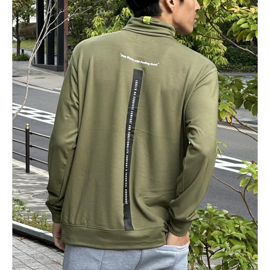 LUXE/RGOLF ストレッチシルキー タートルネック 46140KHXL