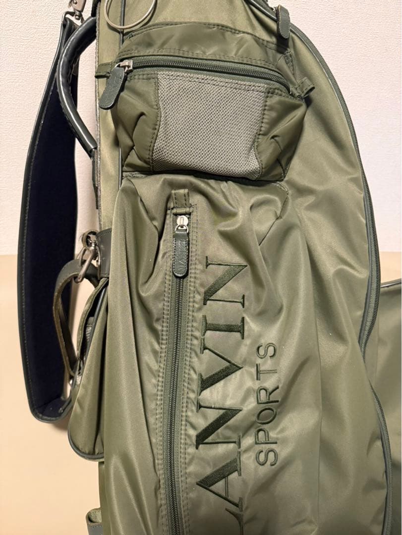 【送料込み】廃盤希少品　ランバン　LANVIN ゴルフバッグ　激レア