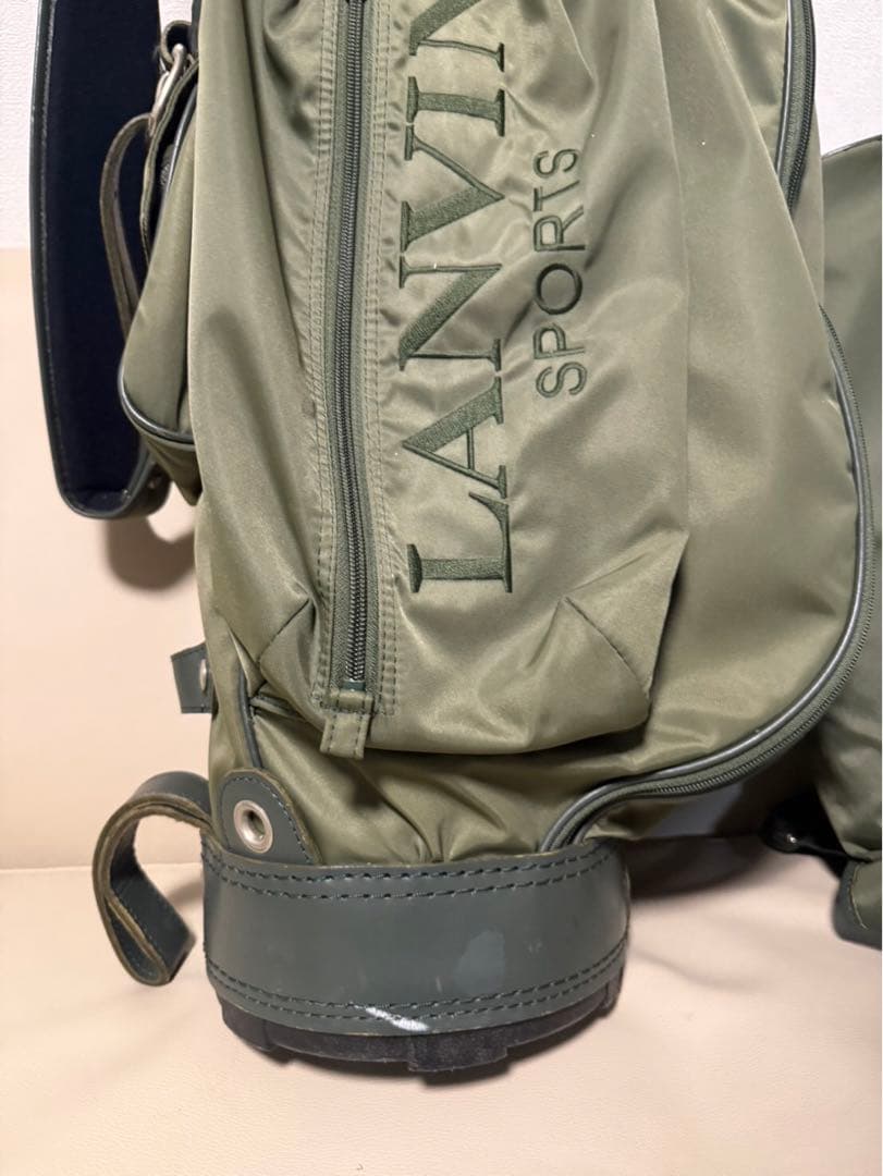 【送料込み】廃盤希少品　ランバン　LANVIN ゴルフバッグ　激レア