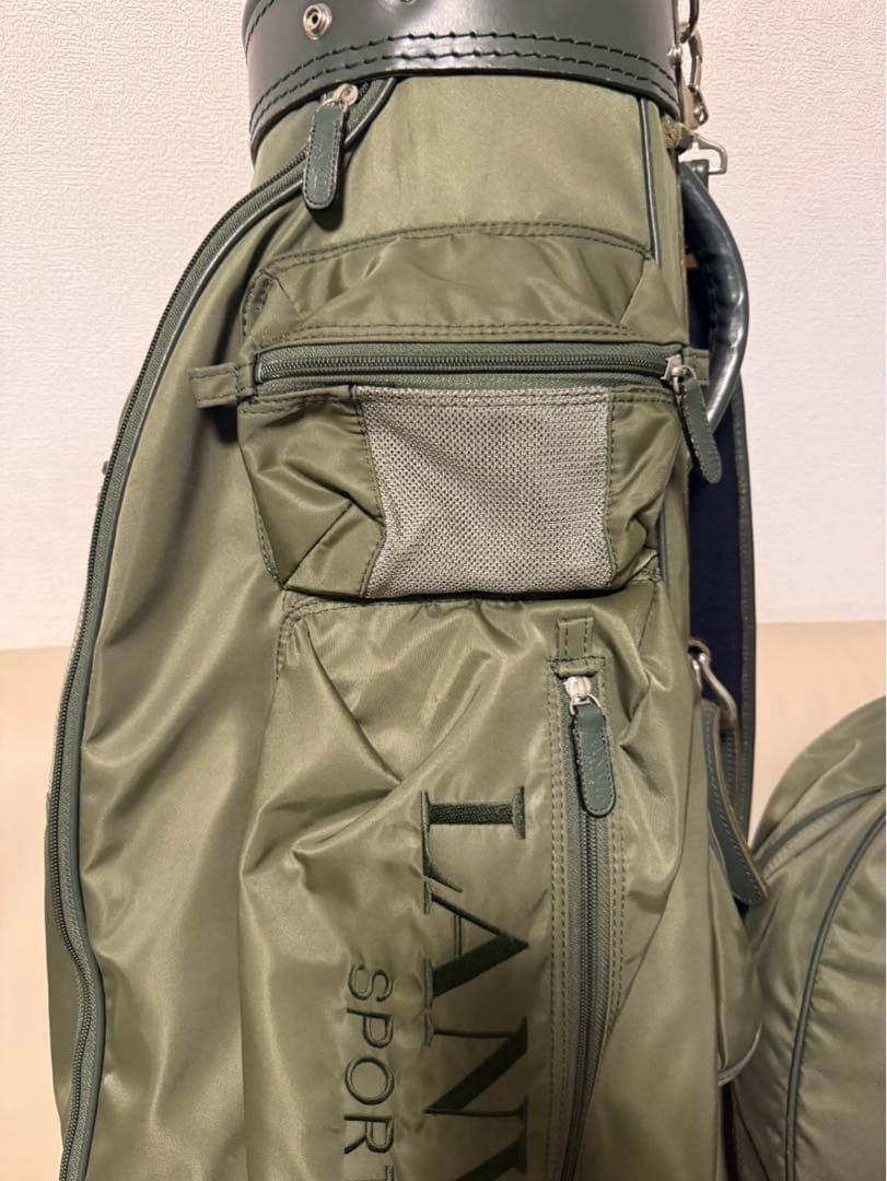 【送料込み】廃盤希少品　ランバン　LANVIN ゴルフバッグ　激レア