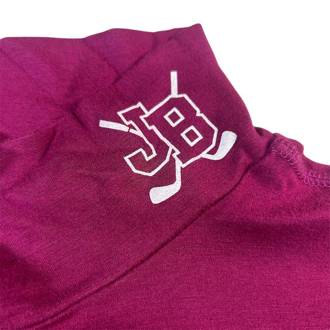 【希少/春の主役】ジャックバニー モックネック｜ラズベリー ｜サイズ M美品
