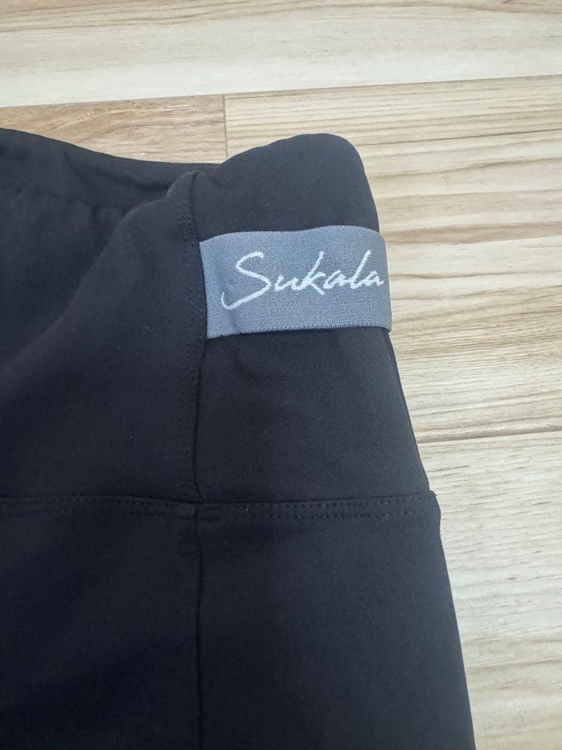 【美品】SUKALA スカーラ レギンス　パンツ　M ブラック　ラバ ヨガ