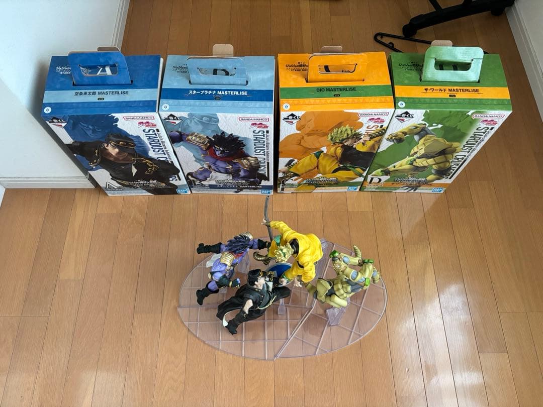 3/12まで一番くじジョジョの奇妙な冒険 STAND RUSH! ABCDセット