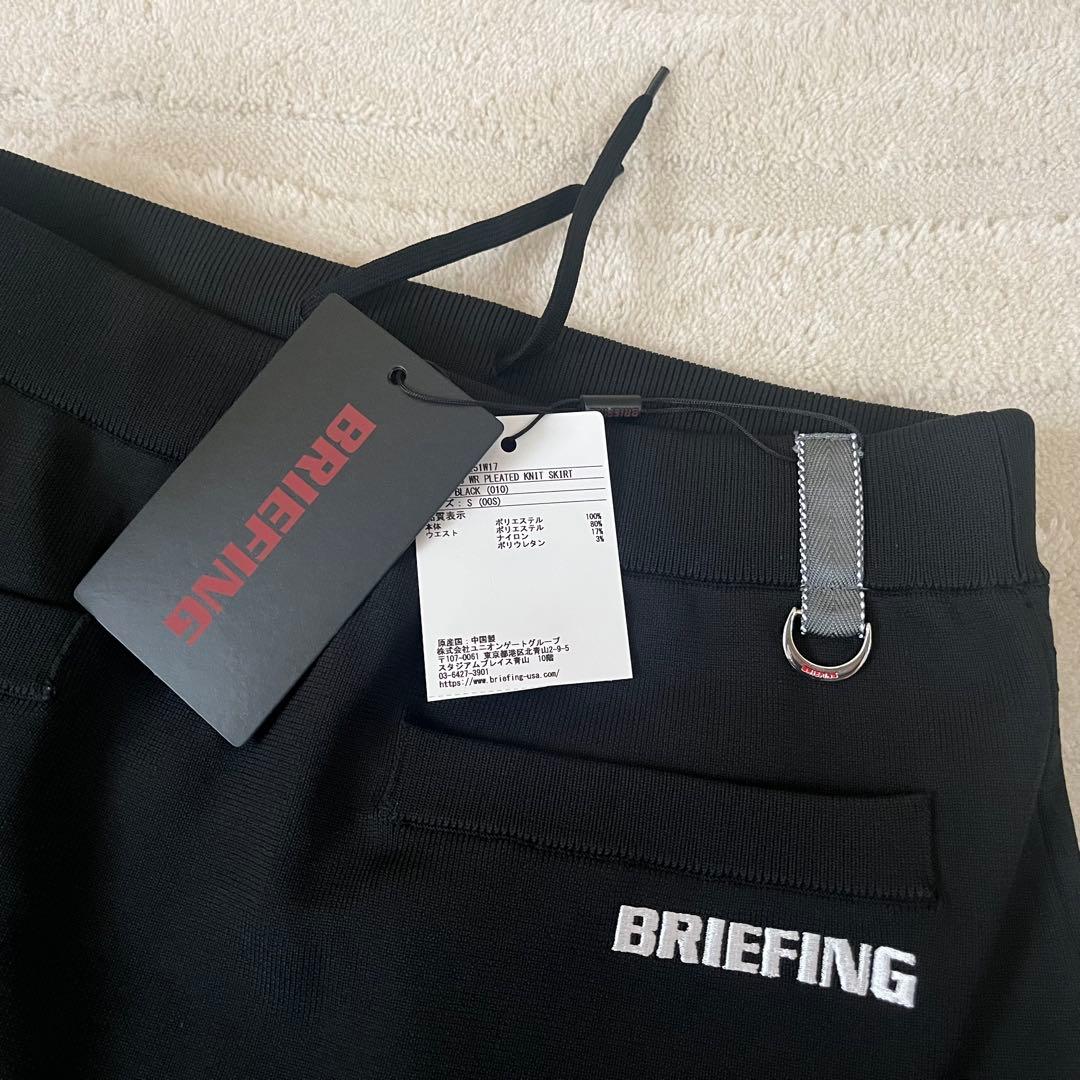 新品★BRIEFINGゴルフセットアップ 黒 S ハイネックタンク&スカート