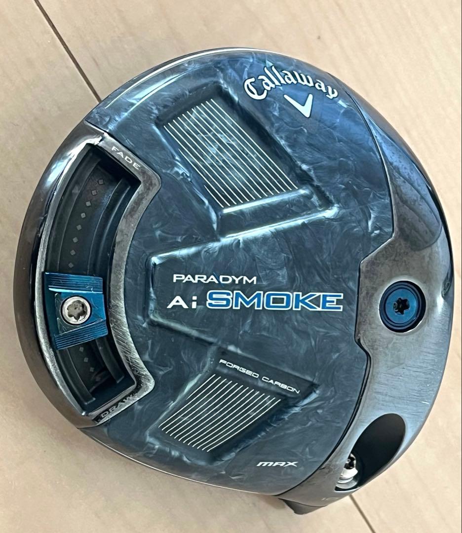 ★美品ツアー支給品　Callaway PARADYM A.i SMOKE ★
