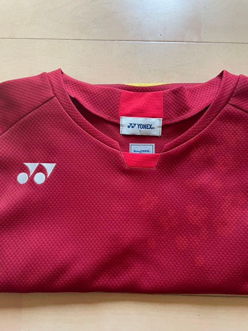 YONEX バドミントン東京オリンピックユニフォームゲームシャツ。