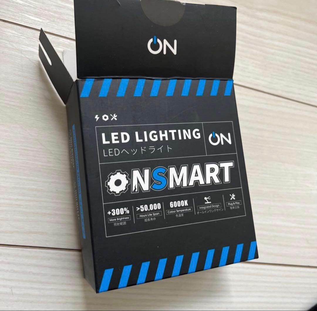 Onsmart H7 LEDヘッドライト バルブ ランプ車用 高輝度 6500K