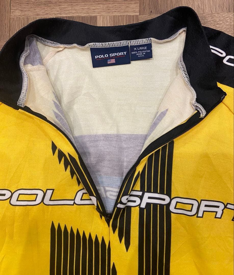 古着 POLO SPORT サイクルジャージ XL