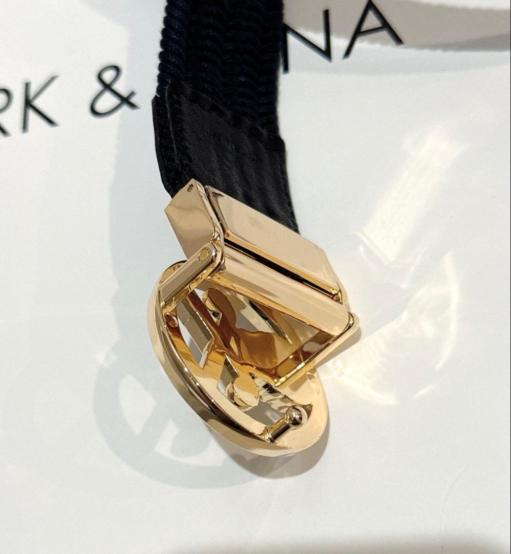 美品 ★ MARK&LONA ベルト レザー 革 ブラック 正規品