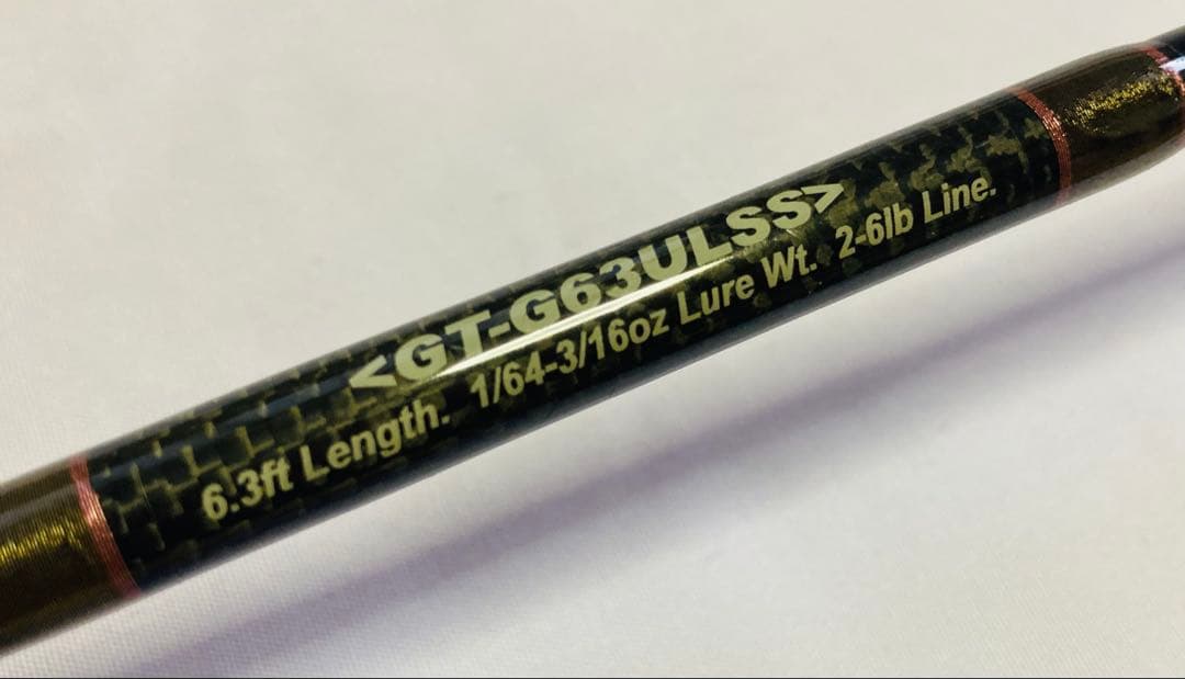 ロッド Justace Custom Rods Guilty GT-G63ULSS
