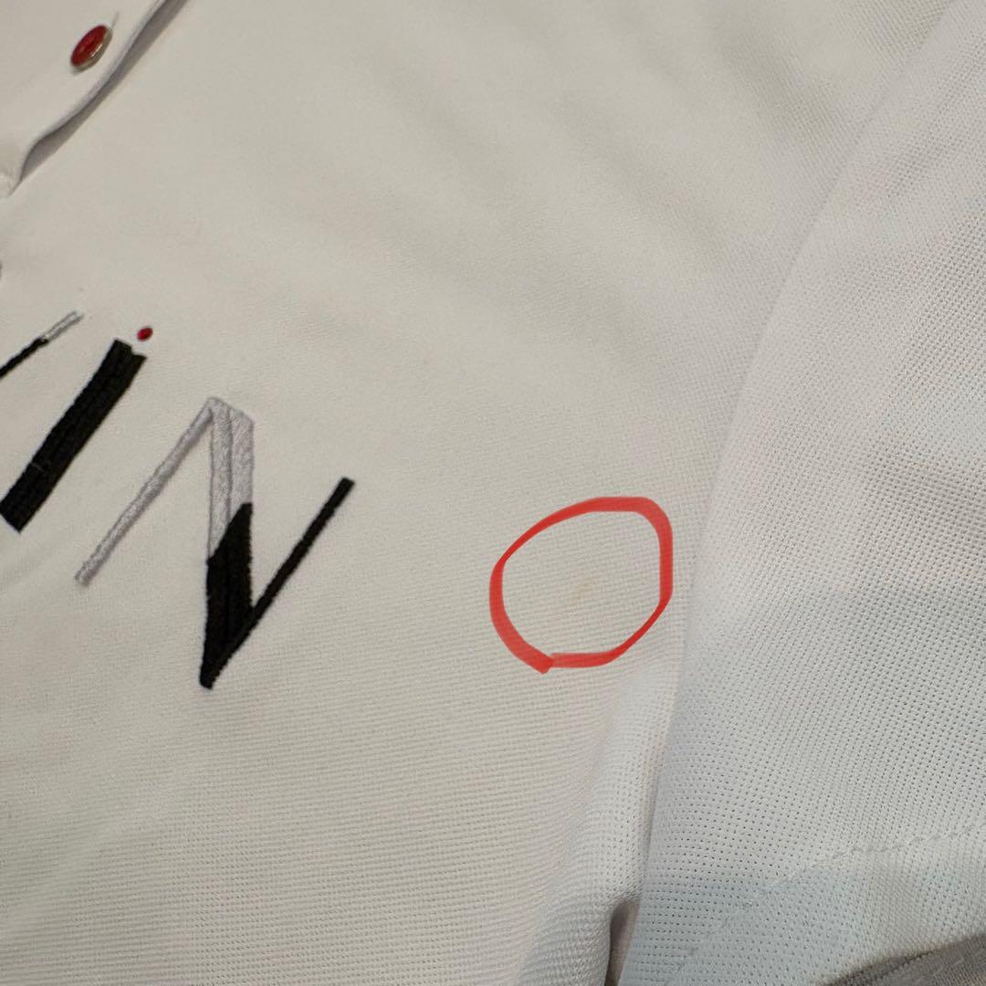 LANVIN SPORT ランバンスポール 半袖モックネック ポロシャツ 38